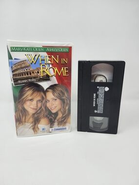 Mary-kate And Ashley When in Rome VHS Tape Tested
